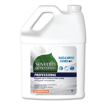 Seventh Generation Professional Liquid Cleaners & Detergents, Clear, Free & Clear/Unscented, Bottle, 2 PK 44721CT
